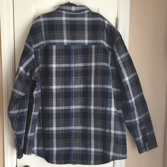 NEW PLUS SIZE IZOD FLANNEL COAT / SHIRT *$50% OFF* - Picture 3 of 8